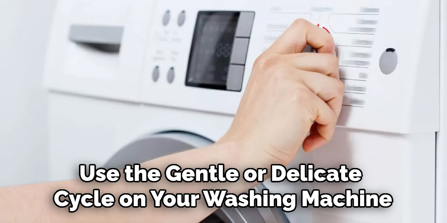 Use the Gentle or Delicate Cycle on Your Washing Machine