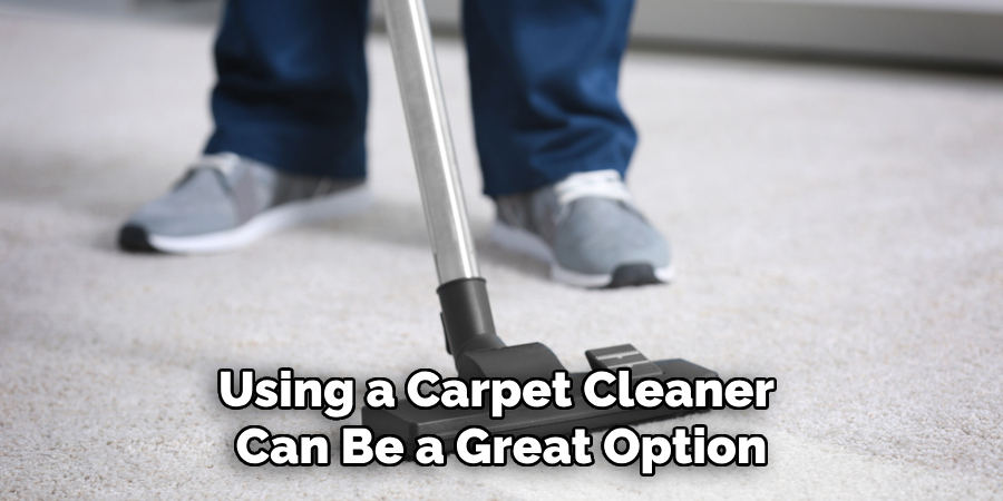 Using a Carpet Cleaner Can Be a Great Option