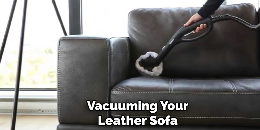 Vacuuming Your Leather Sofa