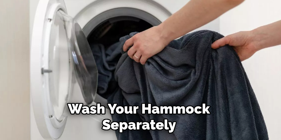 Wash Your Hammock Separately 