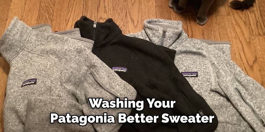 Washing Your Patagonia Better Sweater