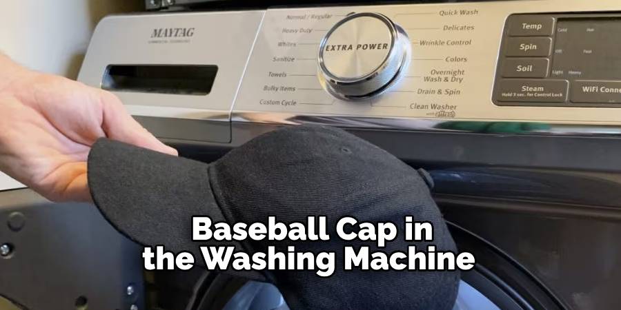  Baseball Cap in the Washing Machine