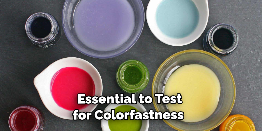  Essential to Test for Colorfastness