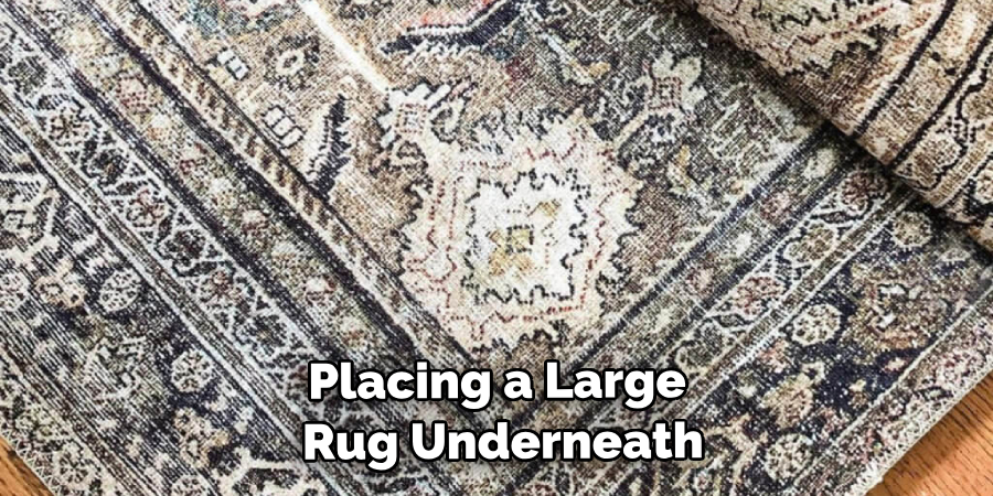 Placing a Large Rug or Carpet Underneath