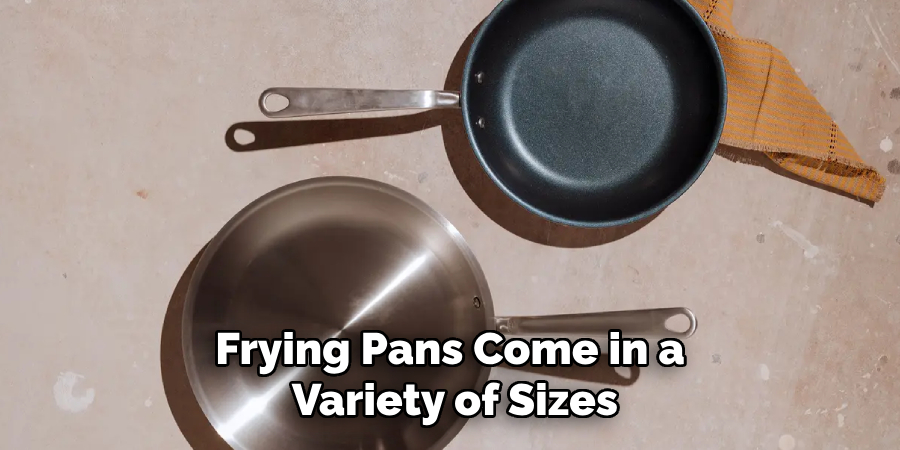 Frying Pans Come in a Variety of Sizes