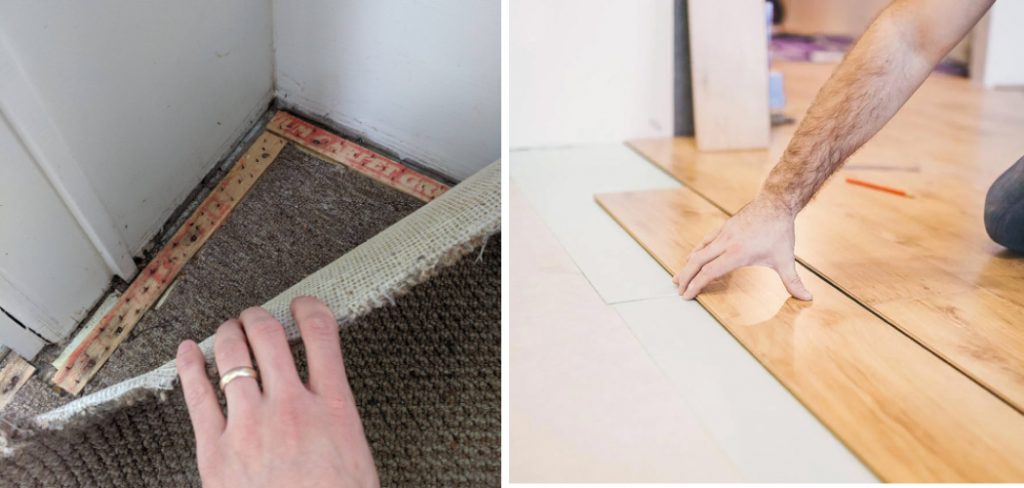 How to Remove Carpet and Install Vinyl Plank Flooring