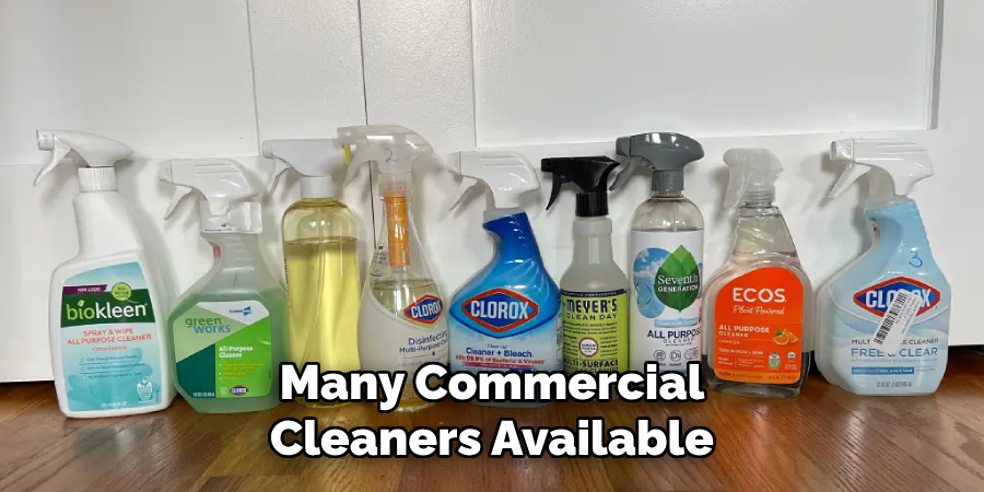 Many Commercial Cleaners Available