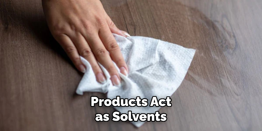 Products Act as Solvents