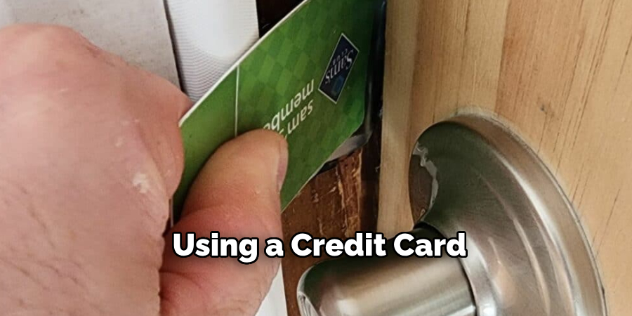 Using a Credit Card