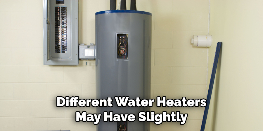 Different Water Heaters May Have Slightly