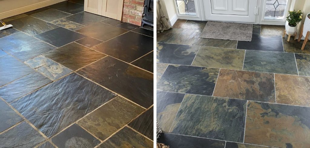 How to Clean Rough Slate Floor Tiles