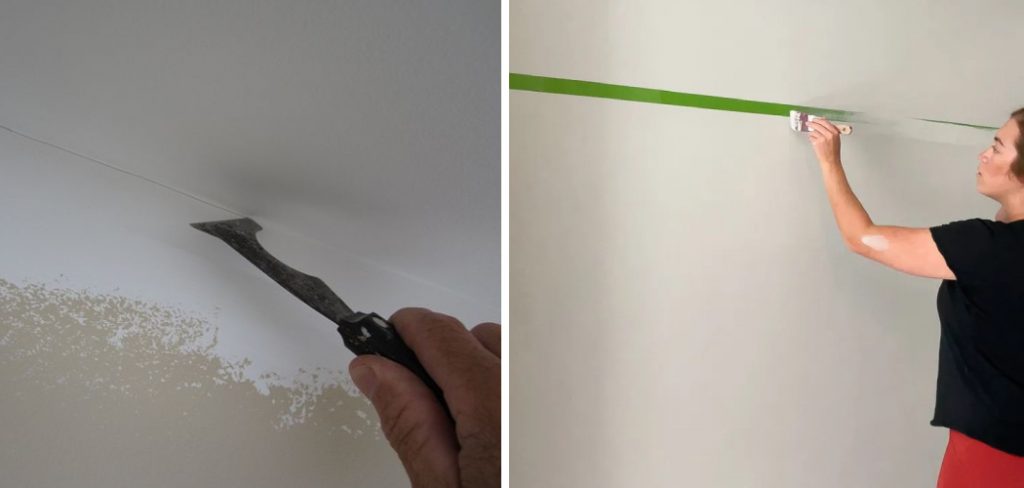 How to Paint a Straight Line Between Ceiling and Wall
