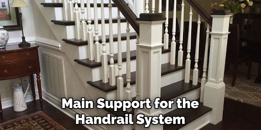 Main Support for the Handrail System