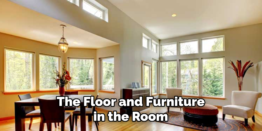 The Floor and Furniture in the Room