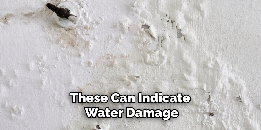 These Can Indicate Water Damage