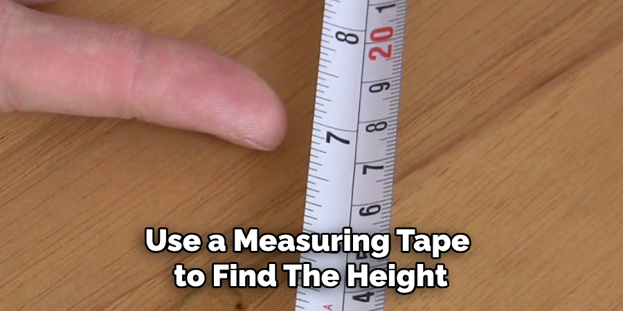 Use a Measuring Tape to Find the Height