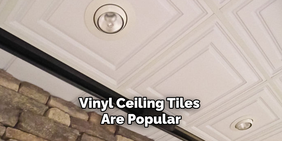 Vinyl Ceiling Tiles Are Popular