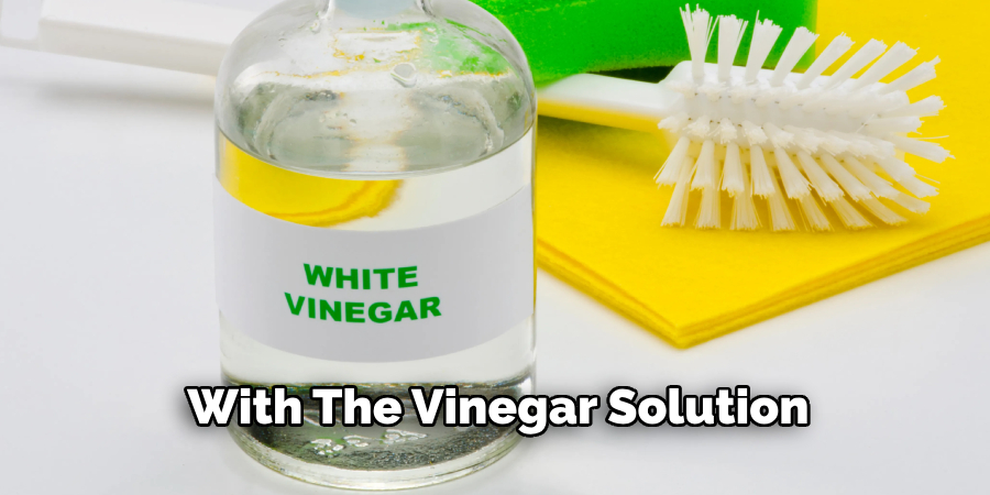 With the Vinegar Solution