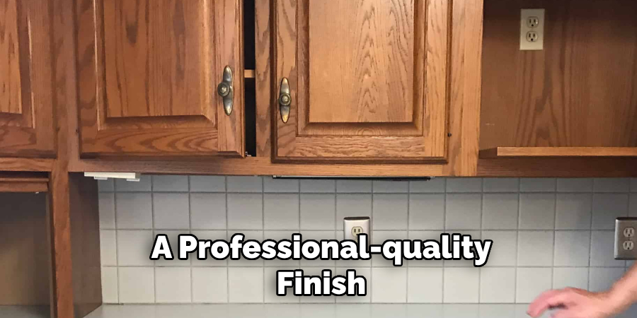 A Professional-quality Finish