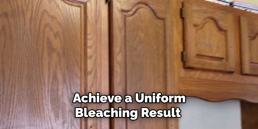 Achieve a Uniform Bleaching Result 