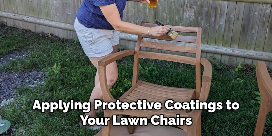 Applying Protective Coatings to Your Lawn Chairs