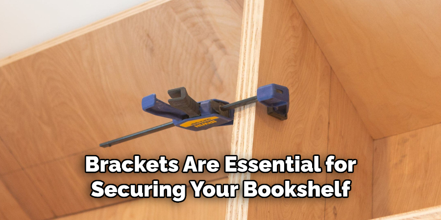 Brackets Are Essential for Securing Your Bookshelf