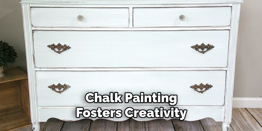 Chalk Painting Fosters Creativity