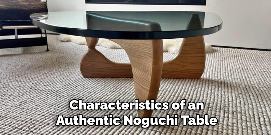 Characteristics of an Authentic Noguchi Table