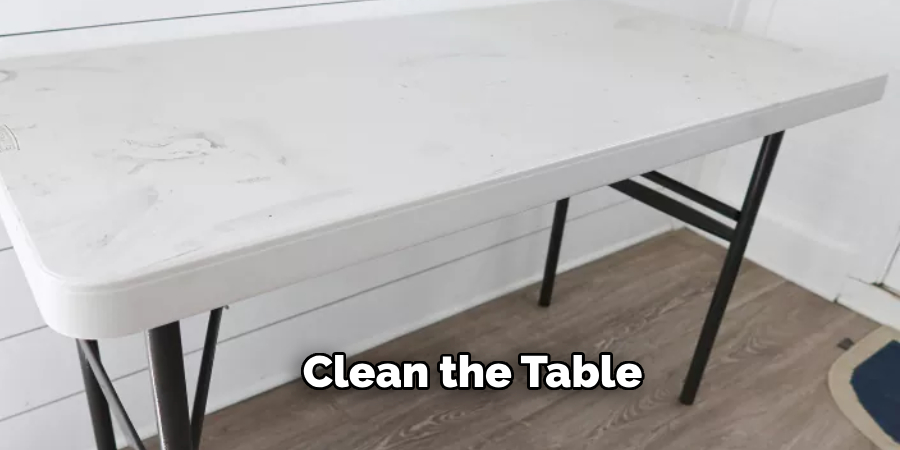 Clean the Table