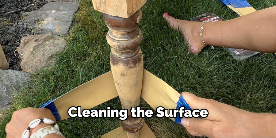 Cleaning the Surface