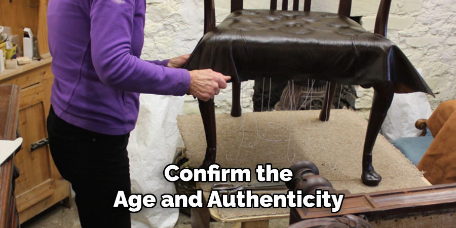 Confirm the Age and Authenticity