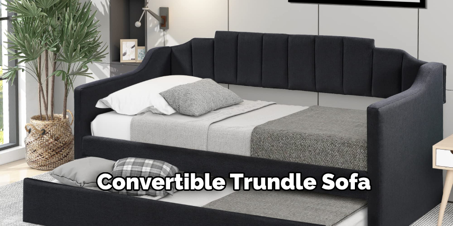 Convertible Trundle Sofa