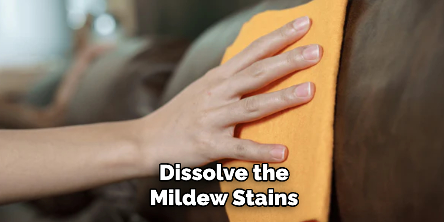 Dissolve the Mildew Stains