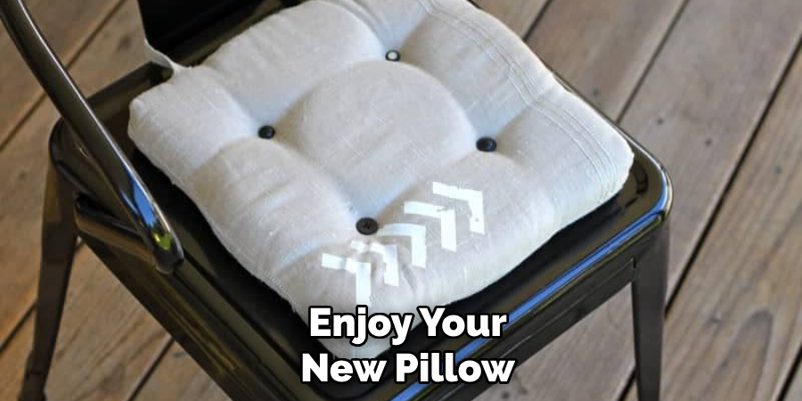 Enjoy Your New Custom Pillow