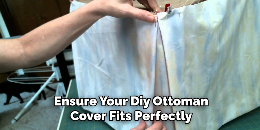 Ensure Your Diy Ottoman Cover Fits Perfectly