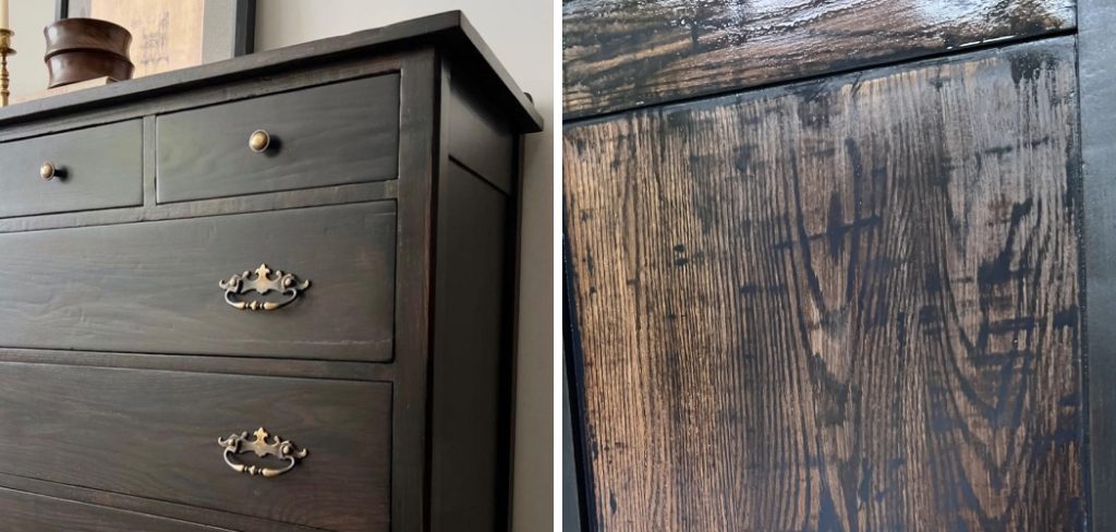 How to Black Wash Furniture