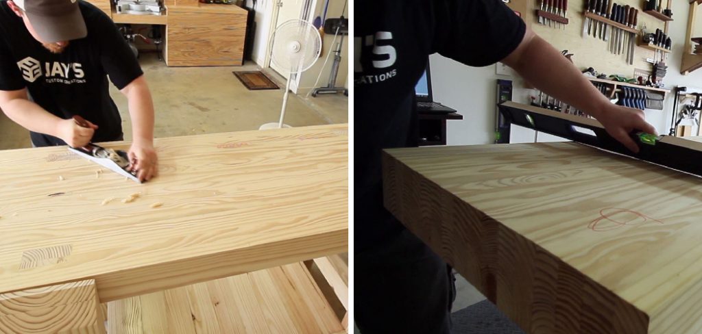 How to Flatten a Table Top