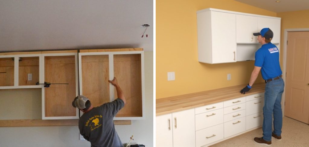 How to Hang Cabinets Without Studs