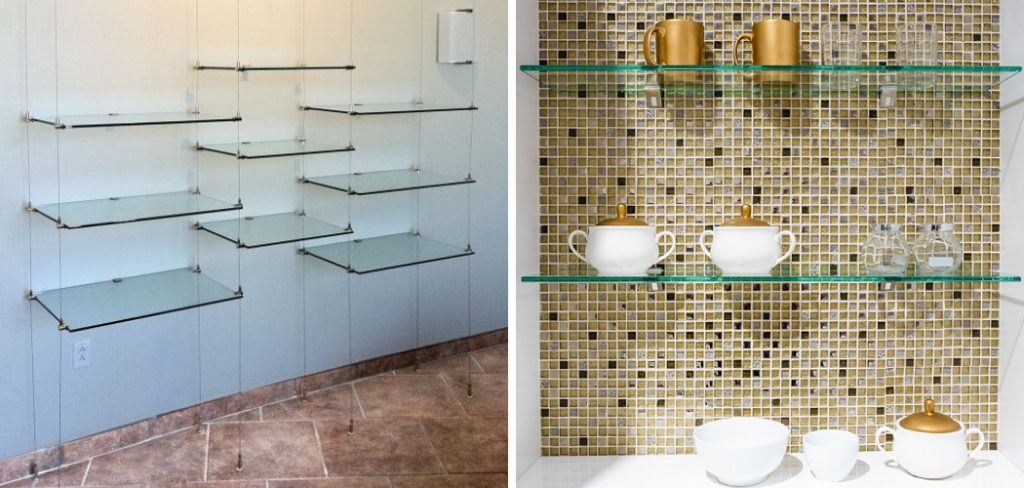 How to Hang Glass Shelves