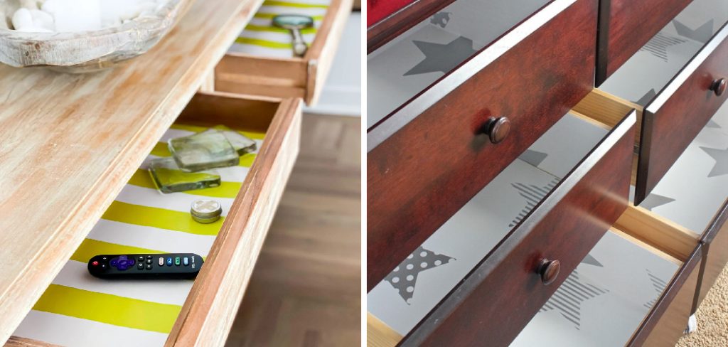 How to Line Dresser Drawers