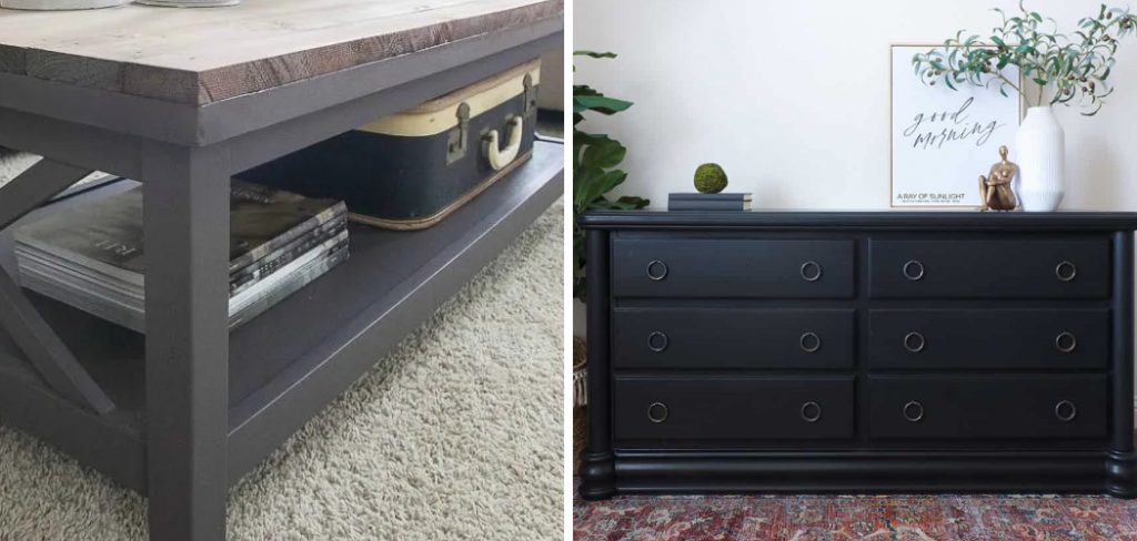 How to Paint Black Furniture a Lighter Color