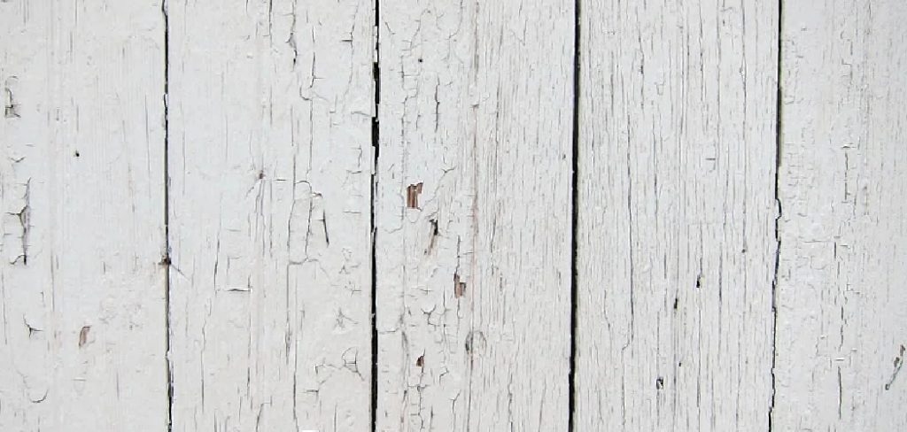 How to Paint Distressed White Wood