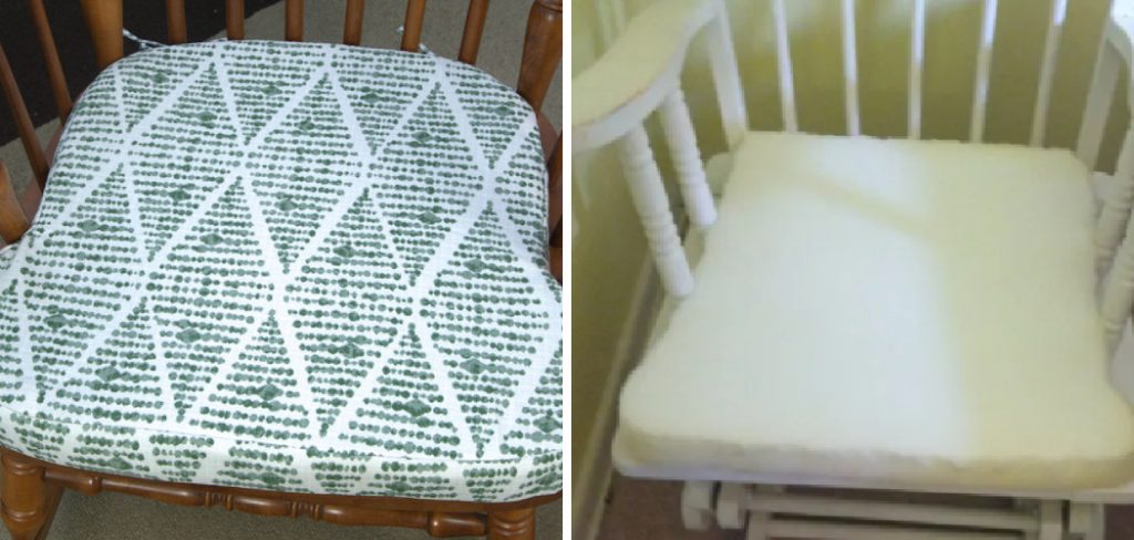 How to Sew a Rocking Chair Cushion