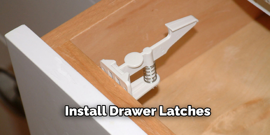 Install Drawer Latches