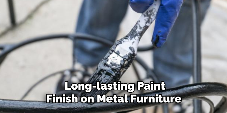 Long-lasting Paint Finish on Metal Furniture