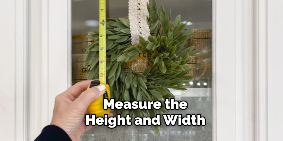 Measure the Height and Width