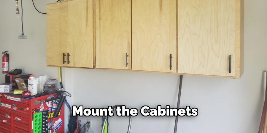 Mounting the Cabinets