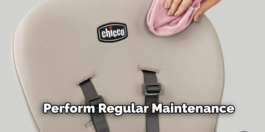 Perform Regular Maintenance