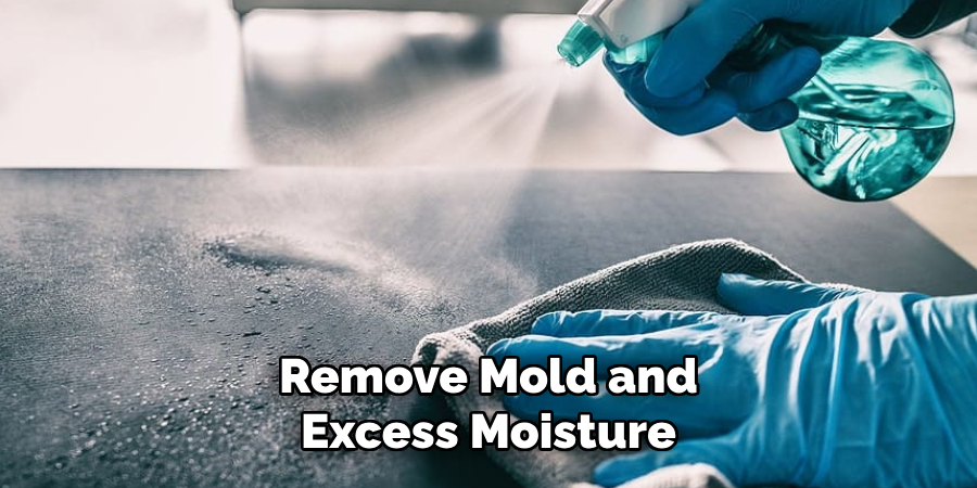 Remove Mold and Excess Moisture