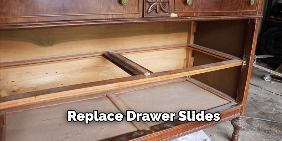 Replace Drawer Slides